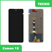 LCD дисплей для Tecno Camon 18 в сборе с тачскрином, 100% оригинал (черный) LCD дисплей для Tecno Camon 18 в сборе с тачскрином, 100% оригинал (черный)