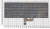 Клавиатура для ноутбука Asus UX333F, серебристая с подсветкой