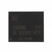 Видеопамять GDDR6 SAMSUNG K4Z80325BC-HC14 2020г. с разбора