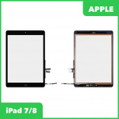 Тачскрин для Apple iPad 7, 8 10.2 (A2197, A2198, A2200, A2428, A2429, A2270) + черная кнопка HOME (черный) Тачскрин для Apple iPad 7, 8 10.2 (A2197, A2198, A2200, A2428, A2429, A2270) + черная кнопка HOME (черный)