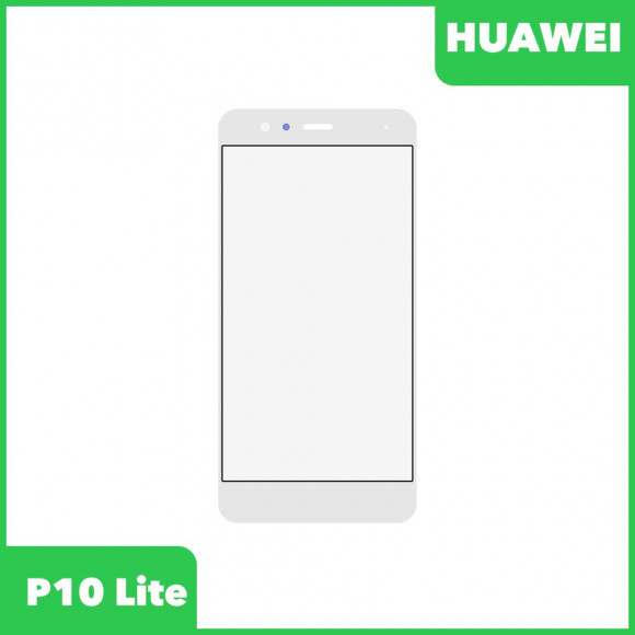 Стекло для переклейки дисплея Huawei P10 Lite (WAS-L03T, WAS-LX1), белый