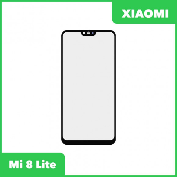 Стекло для переклейки дисплея Xiaomi Mi 8 Lite, черный