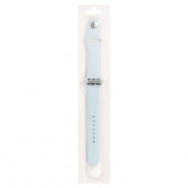 Силиконовый ремешок для Apple Watch 38/40мм (43), мятный, на кнопке