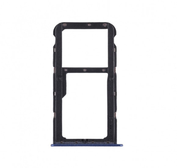 Держатель (лоток) SIM-карты для Huawei Honor 7X, синий