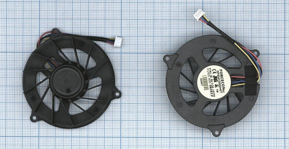 Вентилятор (кулер) для ноутбука Dell studio 1555, 1558 (For CPU Pentium), 4250555, 4-pin