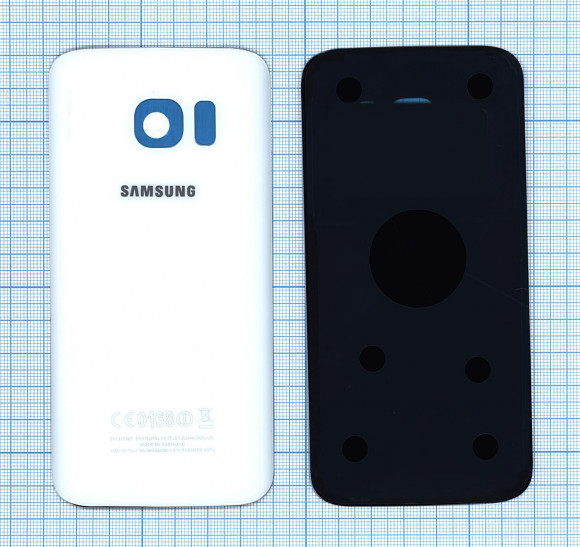 Задняя крышка корпуса для Samsung Galaxy S7 (G930F), белая