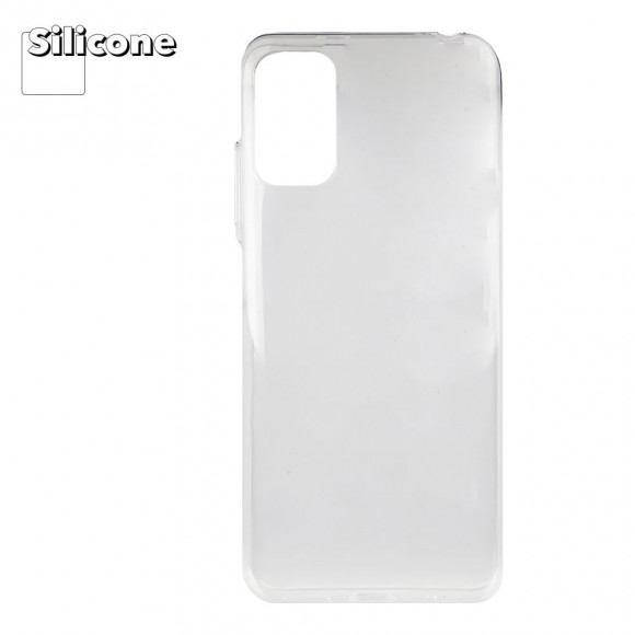 Силиконовый чехол "LP" для Xiaomi Poco M3 Pro TPU, прозрачный (коробка)