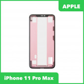 Стекло в сборе с рамкой для Apple iPhone 11 Pro Max олеофобное покрытие Z, черный Стекло в сборе с рамкой для Apple iPhone 11 Pro Max олеофобное покрытие Z, черный
