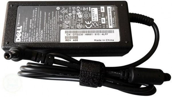 Блок питания (зарядное) для ноутбука Dell 19В, 3.16A, 5.5x2.5мм (High Copy)