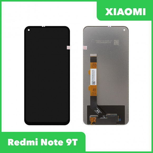 LCD дисплей для Xiaomi Redmi Note 9T в сборе с тачскрином (черный)