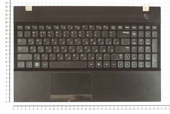 Клавиатура для ноутбука Samsung 300V5A 305V5A NP305V5A NV300V5A, черная топ-панель, черная