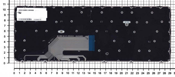 Клавиатура для ноутбука HP ProBook 640 G4, 645 G4, черная