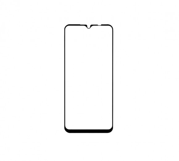 Защитное стекло "Полное покрытие" для Samsung Galaxy A12 (A125F), черное