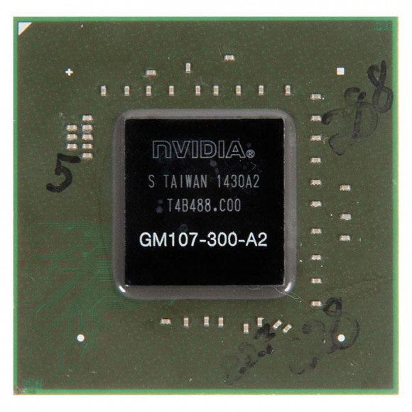 Видеочип NVIDIA GM107-300-A2 GTX750 с разбора нереболенный Видеочип NVIDIA GM107-300-A2 GTX750 с разбора нереболенный