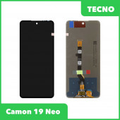 LCD дисплей для Tecno Camon 19 Neo в сборе с тачскрином, 100% оригинал (черный) LCD дисплей для Tecno Camon 19 Neo в сборе с тачскрином, 100% оригинал (черный)