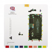 Магнитный коврик для ремонта iPhone 4 (со схемой разбора) Магнитный коврик для ремонта iPhone 4 (со схемой разбора)