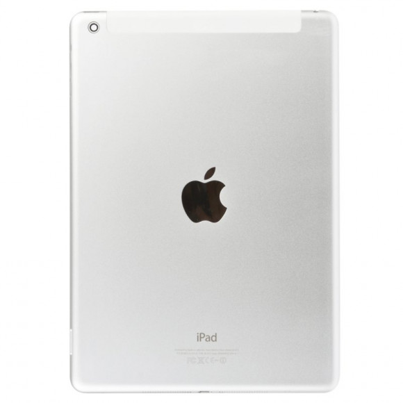 Задняя крышка для планшета Apple iPad Air (A1475, A1476) 128Gb 3G+WiFi, белый