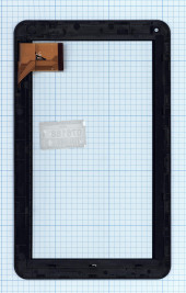 Сенсорное стекло (тачскрин) для Irbis TS90, черное с рамкой, б.у. Сенсорное стекло (тачскрин) для Irbis TS90, черное с рамкой, б.у.