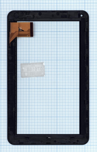 Сенсорное стекло (тачскрин) для Irbis TS90, черное с рамкой, б.у. Сенсорное стекло (тачскрин) для Irbis TS90, черное с рамкой, б.у.