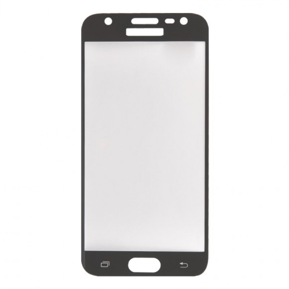 Защитное стекло Tempered Glass 2,5D для Samsung Galaxy J3 2017 0,33 мм (черная рамка)