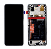 Дисплей для Huawei Nova 9 SE в сборе с тачскрином, панелью и аккумулятором (SPY 02354UWA) белый