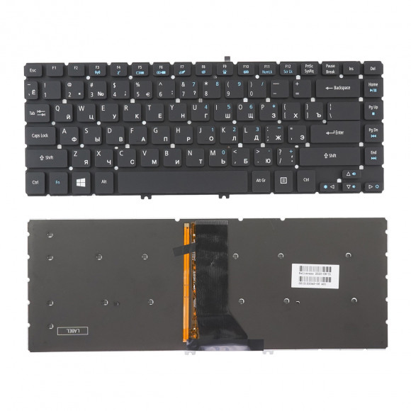 Клавиатура ноутбука ACER ASPIRE R7-572 c подсветкой