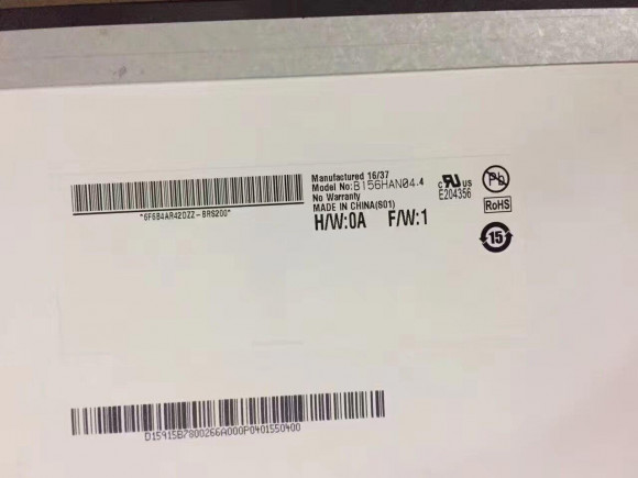 Матрица (экран) для ноутбука AUO B156HAN04.4, 15,6, 30 pin Slim, 1920x1080, IPS Матрица (экран) для ноутбука AUO B156HAN04.4, 15,6, 30 pin Slim, 1920x1080, IPS