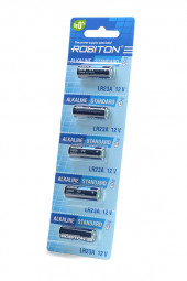 Батарейка (элемент питания) Robiton Standard R-23A-0-BL5 23A (0% Hg) BL5, 1 штука Батарейка (элемент питания) Robiton Standard R-23A-0-BL5 23A (0% Hg) BL5, 1 штука