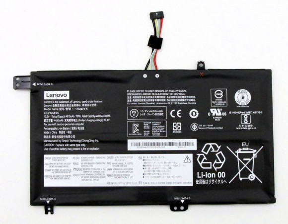 Аккумулятор (батарея) для ноутбука Lenovo S540-15IWL (L18M4PF5) 15.2В, 4600мАч, 70Wh