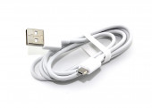 Кабель для зарядки Xiaomi USB/MicroUSB, 1m., белый Кабель для зарядки Xiaomi USB/MicroUSB, 1m., белый