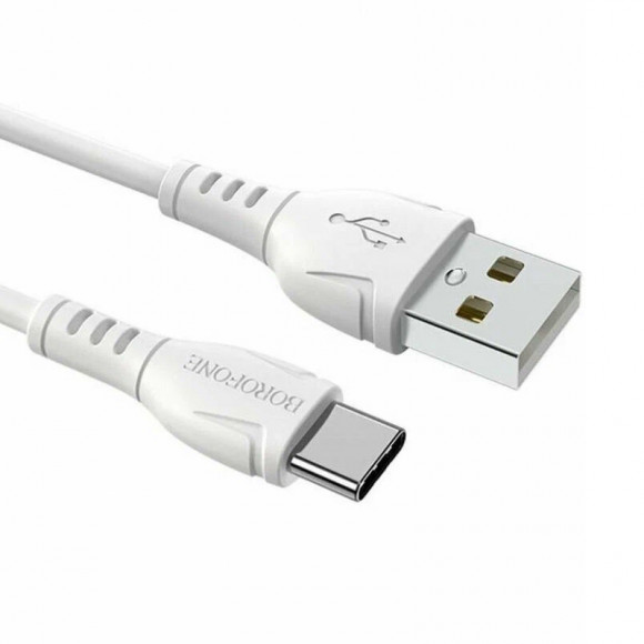Кабель USB BOROFONE (BX51) Type-C (1м) (белый)