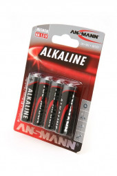 Батарейка (элемент питания) Ansmann Alkaline red AA, LR6, AM3, MN1500 1.5V (5015563), 1 штука Батарейка (элемент питания) Ansmann Alkaline red AA, LR6, AM3, MN1500 1.5V (5015563), 1 штука