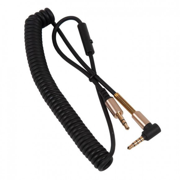 Aудиокабель HOCO UPA02 Jack 3.5 (m) - Jack 3,5 (m), 2 м, черный