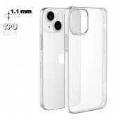 Чехол HOCO Light для Apple iPhone 15 Plus, TPU (прозрачный) Чехол HOCO Light для Apple iPhone 15 Plus, TPU (прозрачный)