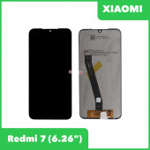 LCD дисплей для Xiaomi Redmi 7 в сборе с тачскрином (черный)