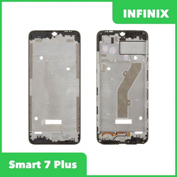 Рамка дисплея для Infinix Smart 7 Plus (X6517) (черный)