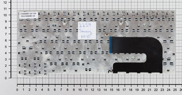 Клавиатура для ноутбука ноутбука Samsung NC10, N110, N130, N127, N140, черная
