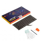 Клавиатура для ноутбука Apple MacBook Air 13 A1369, Late 2010 (ZeepDeep Haptic) Г-образный Enter RUS Клавиатура для ноутбука Apple MacBook Air 13 A1369, Late 2010 (ZeepDeep Haptic) Г-образный Enter RUS