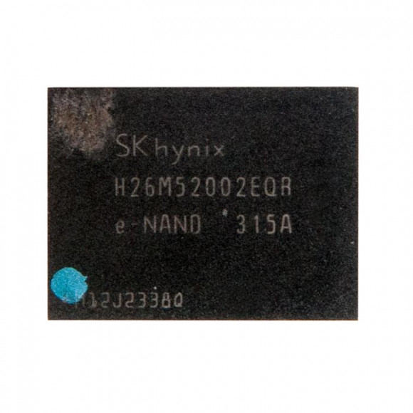 Микросхема E-NAND SK HYNIX H26M52002EQR 16GB с разбора нереболенная