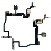 Шлейф для iPhone 11 Pro + кнопка включения + микрофон (100% components)