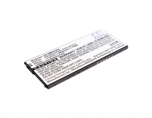 Аккумулятор CS-SMA510SL, EB-BA510ABE для Samsung Galaxy A5 2016 (A510F), 3.85В, 2000мАч, 7.70Wh
