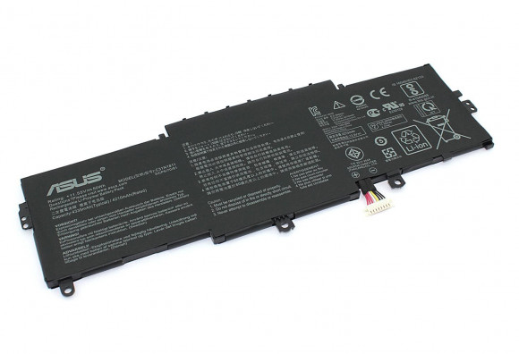 Аккумулятор (батарея) C31N1811 для ноутбука Asus ZenBook 14 UX433FN, 4335мАч, 11.55В, 50Wh, Li-Ion, черный (оригинал)
