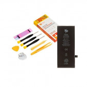 Аккумулятор в наборе ZeepDeep для телефона iPhone 8 +26% повышенной емкости: батарея 2300 mAh, набор инструментов, монтажные стикеры, прокладка диспле