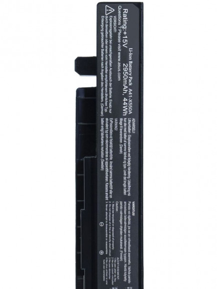 Аккумулятор (батарея) A41-X550A для ноутбука Asus X550, 2950мАч, 15V, черный (оригинал)