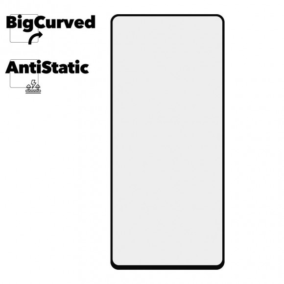 Защитное стекло для Tecno SPARK GO 2024 Super max Anti-static big curved glass