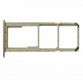 Держатель SIM Huawei Honor 8A, 8A Pro, 8A Prime (JAT-LX1, JAT-L41) золото Держатель SIM Huawei Honor 8A, 8A Pro, 8A Prime (JAT-LX1, JAT-L41) золото