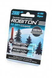 Аккумулятор Robiton 2000MHAA-2 SIBERIA низкотемпературные BL2, 1 штука Аккумулятор Robiton 2000MHAA-2 SIBERIA низкотемпературные BL2, 1 штука