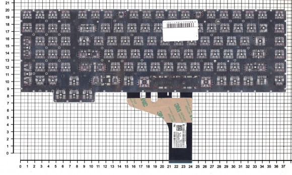 Клавиатура для ноутбука HP Omen 17-CB, черная с подсветкой Клавиатура для ноутбука HP Omen 17-CB, черная с подсветкой