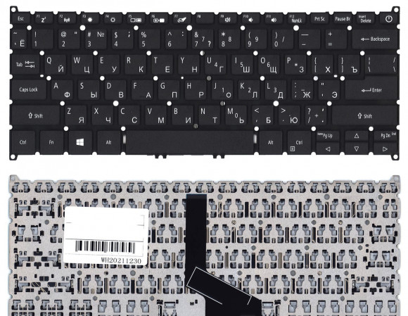 Клавиатура ACER Swift 3 SF-314 57 черная