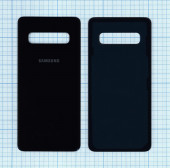 Задняя крышка корпуса для Samsung Galaxy S10 (G973F), черная Задняя крышка корпуса для Samsung Galaxy S10 (G973F), черная